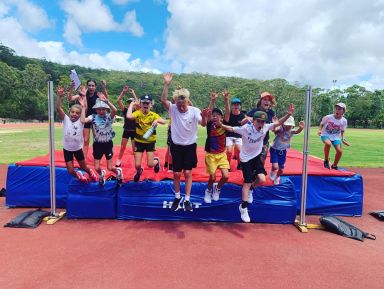 High Jump Group Hol Camp